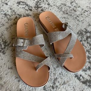 Gianni Bini sparkle sandal klaudy